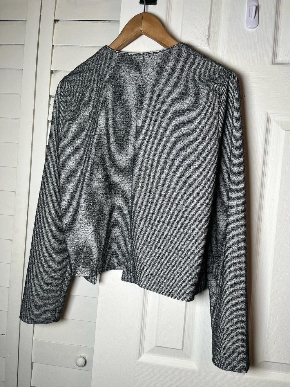 J.Crew 365 Black & Grey Business Casual Blazer Size Medium